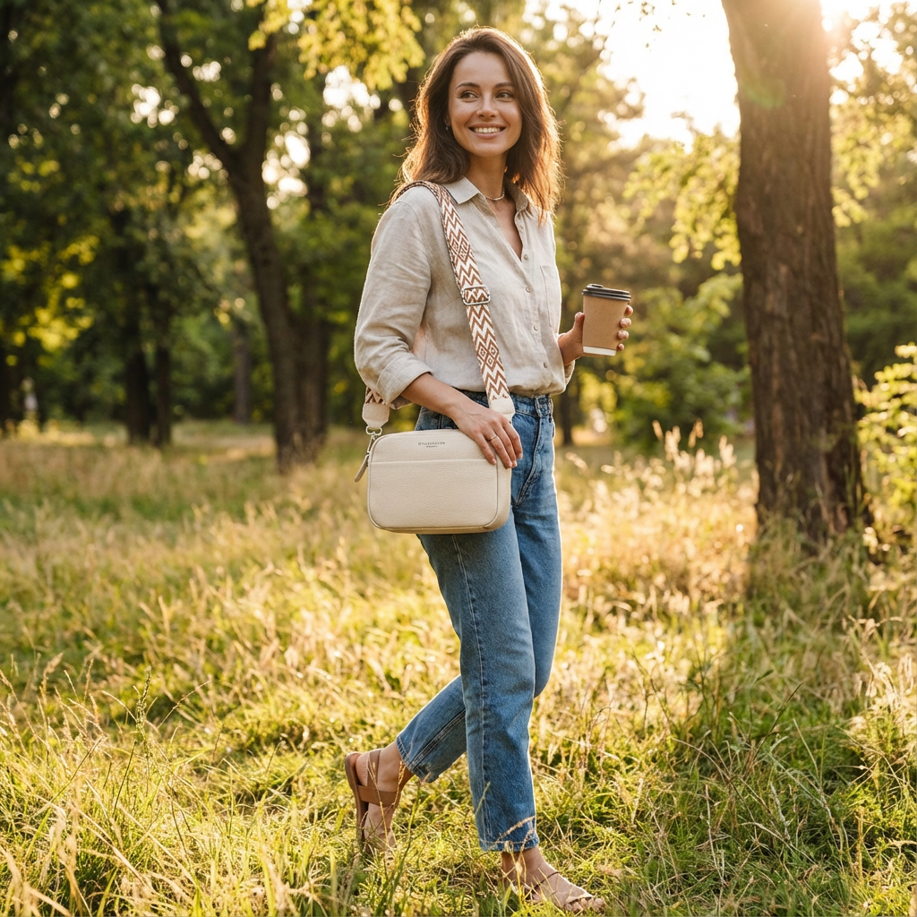 Abigail | Borsa a tracolla regolabile da donna