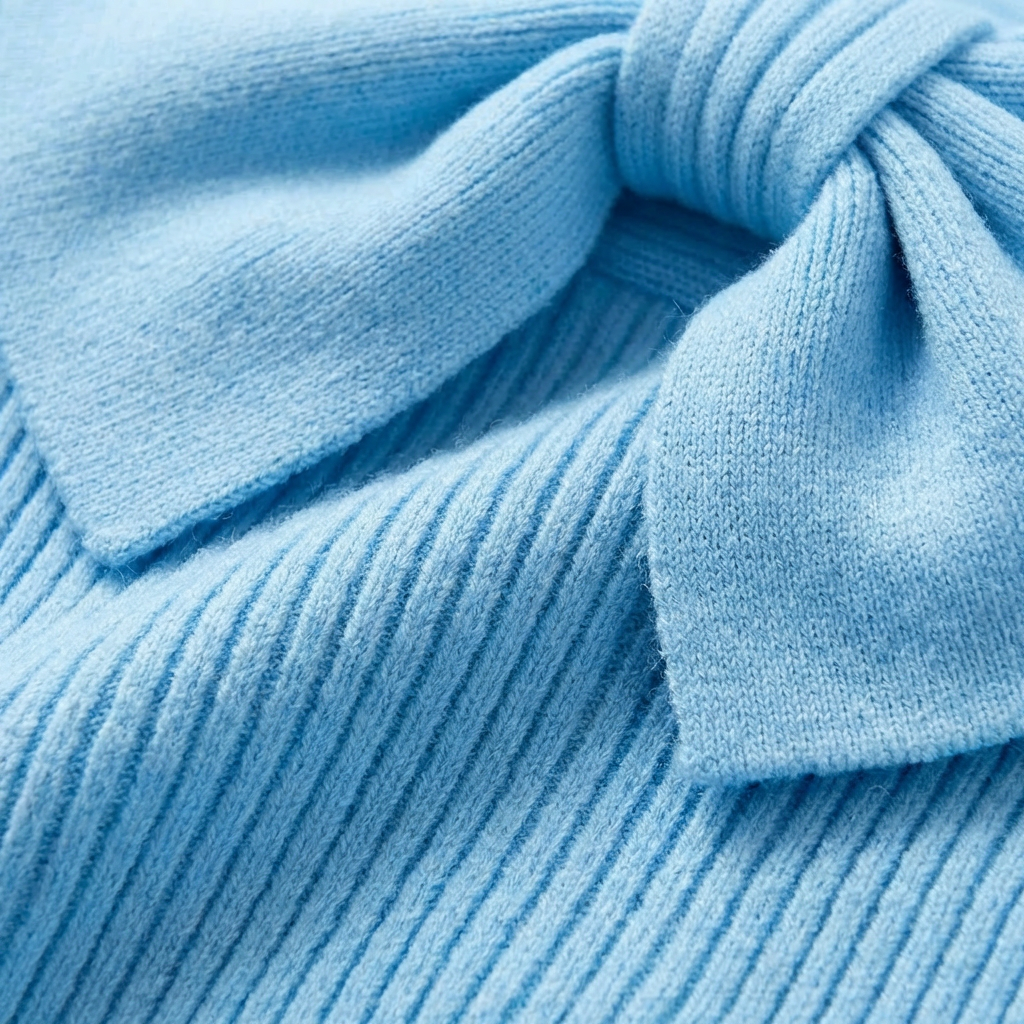 Aitana | Maglia con Fiocco e Manica a 3/4 Donna