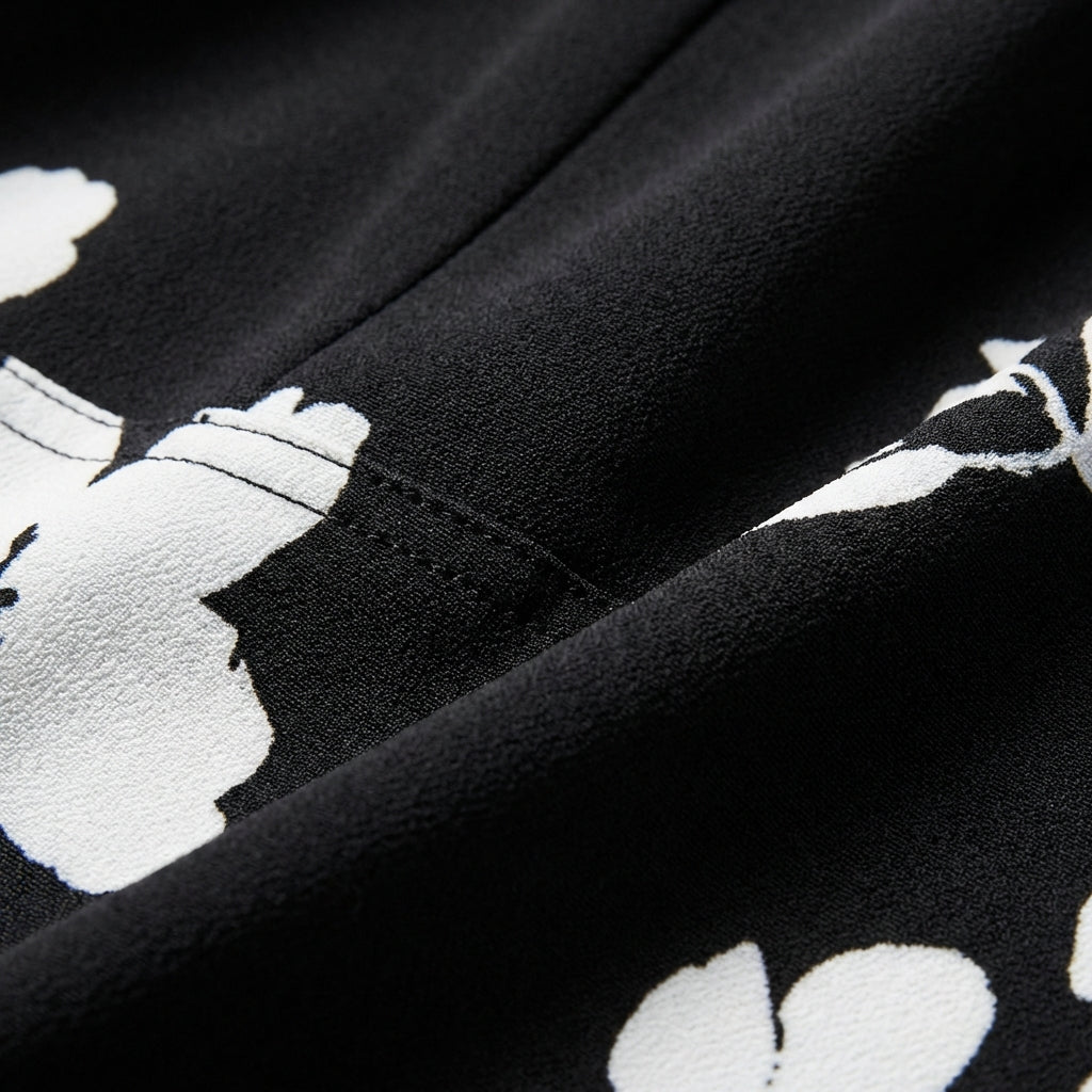 Aitana | Abito Midi Floreale con Spalle Scoperte Elegante Donna