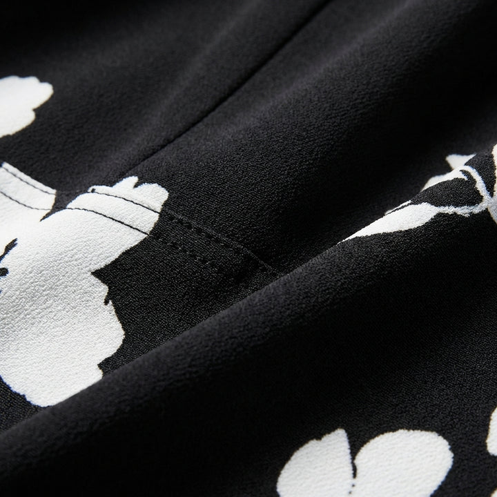 Aitana | Abito Midi Floreale con Spalle Scoperte Elegante Donna