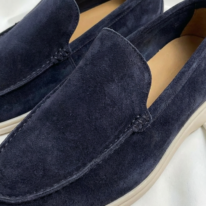 Alejandro | Mocasines Hombre Con Costuras Vistas Y Suela Contraste | Casual