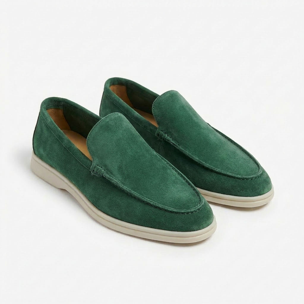 Alejandro | Mocasines Hombre Con Costuras Vistas Y Suela Contraste | Casual