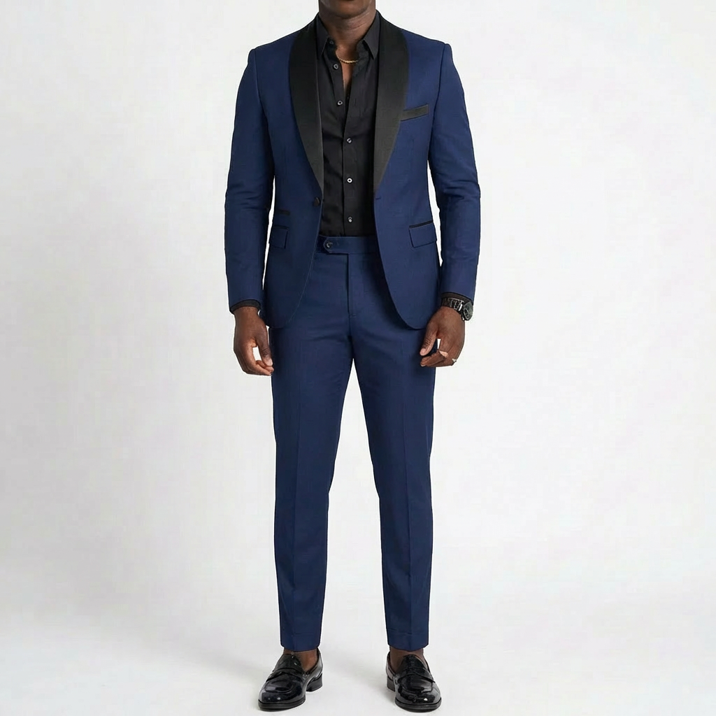 Alejandro | Traje Novio Hombre Con Solapa Clásica Y Corte Slim | Elegante