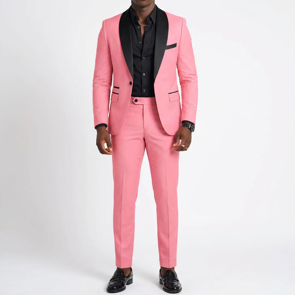 Alejandro | Traje Novio Hombre Con Solapa Clásica Y Corte Slim | Elegante