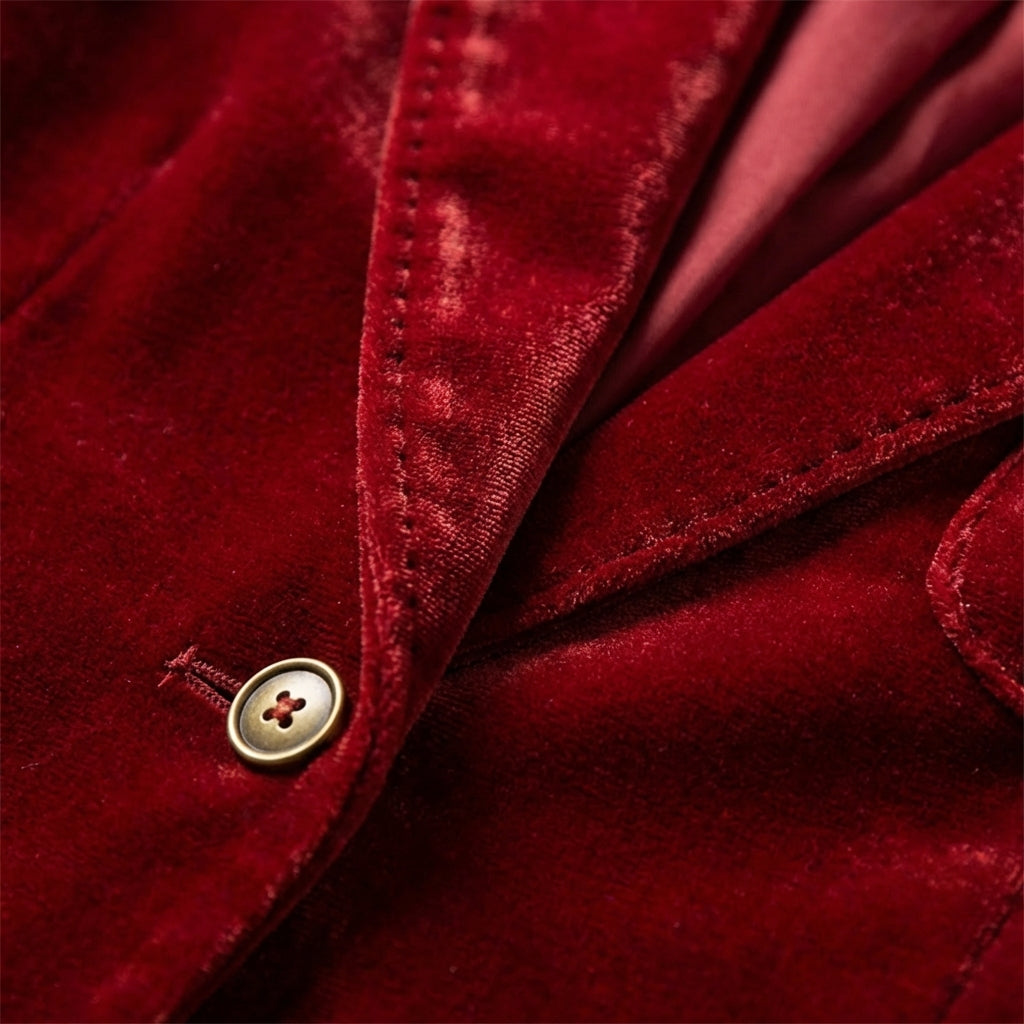 Alma | Blazer Entallada Un Botón Mujer Chic