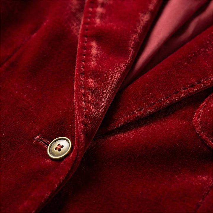 Alma | Blazer Entallada Un Botón Mujer Chic