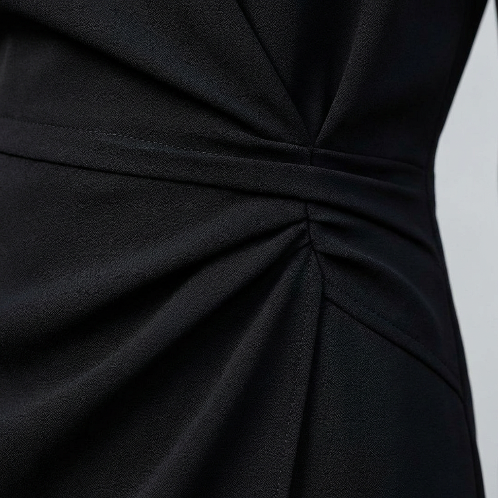 Alma | Abito Midi Donna Drappeggiato Raffinato