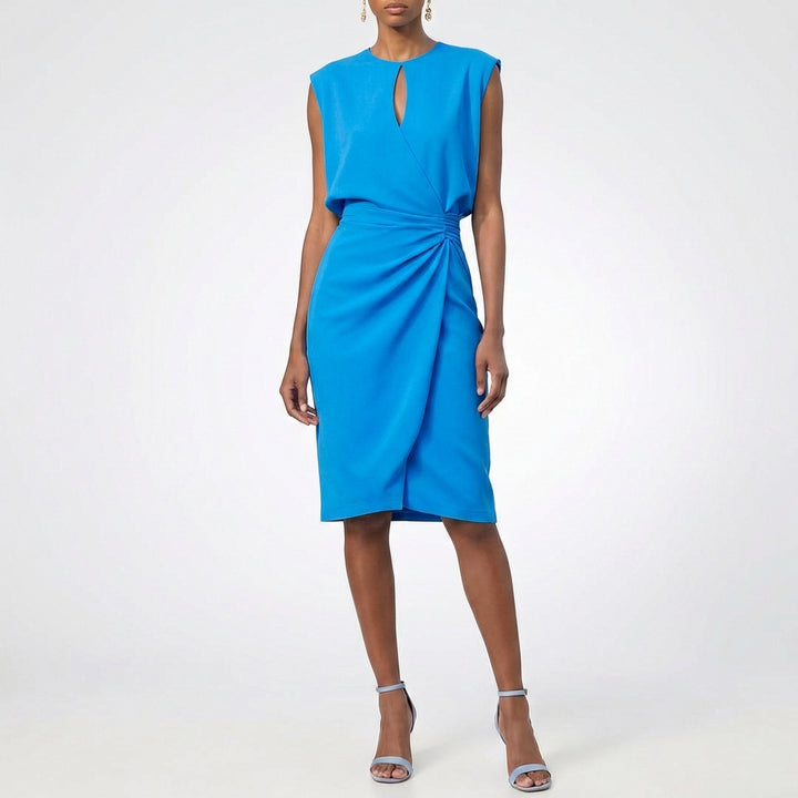 Alma | Abito Midi Donna Drappeggiato Raffinato