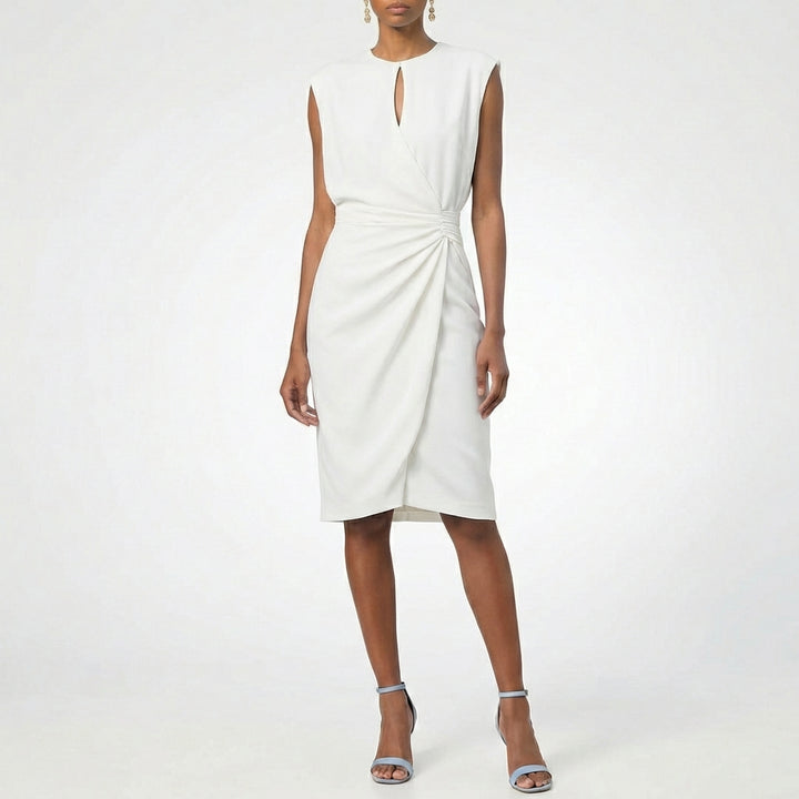 Alma | Abito Midi Donna Drappeggiato Raffinato