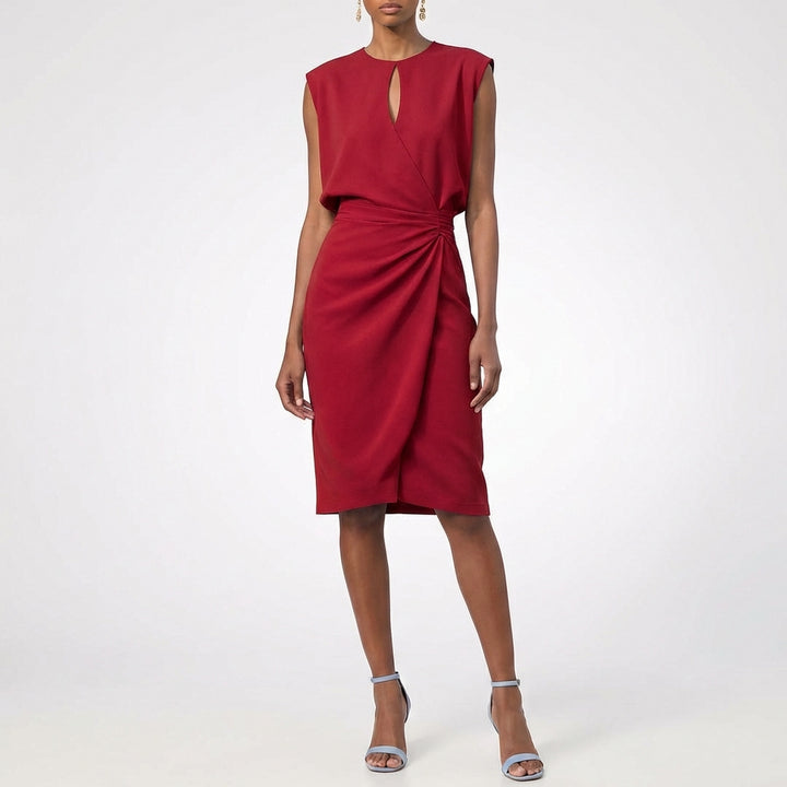 Alma | Abito Midi Donna Drappeggiato Raffinato