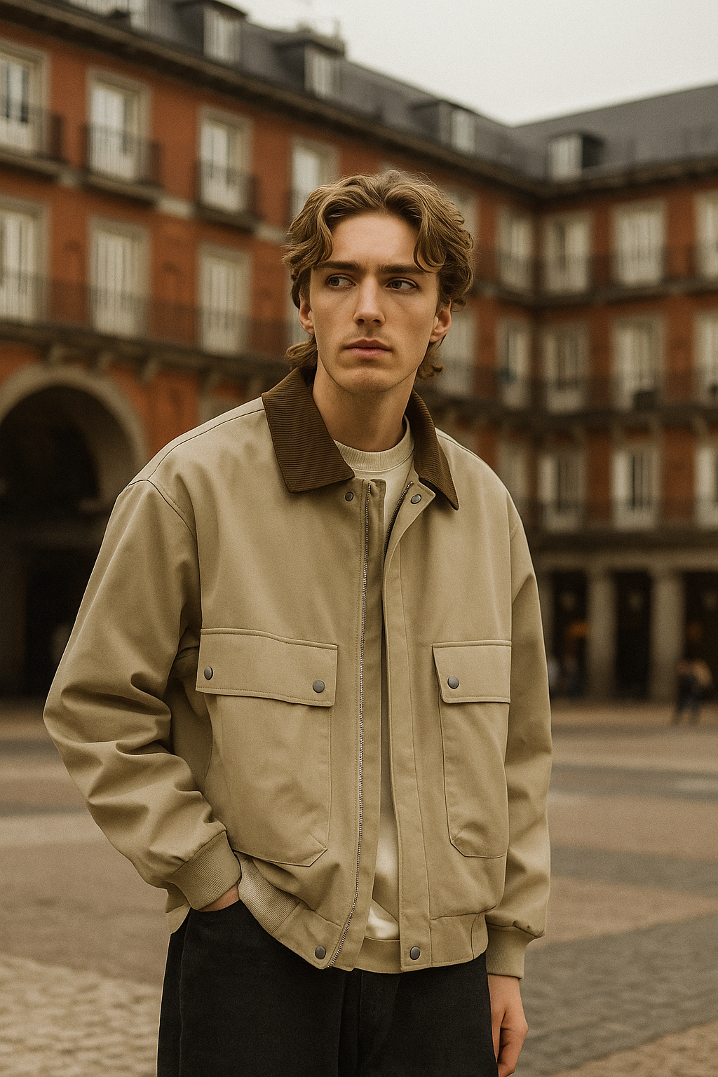 Andrés | Blazer Masculino Casual Versátil | Oficina