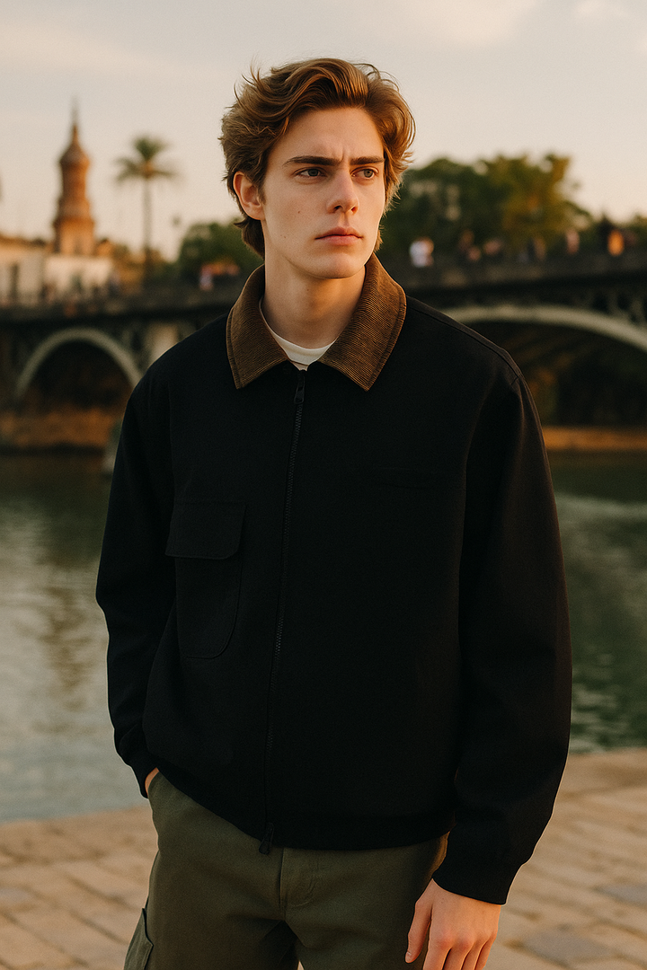 Andrés | Blazer Masculino Casual Versátil | Oficina