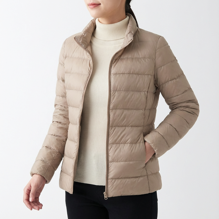 Angie | Chaqueta Acolchada Ligera con Capucha para Mujer