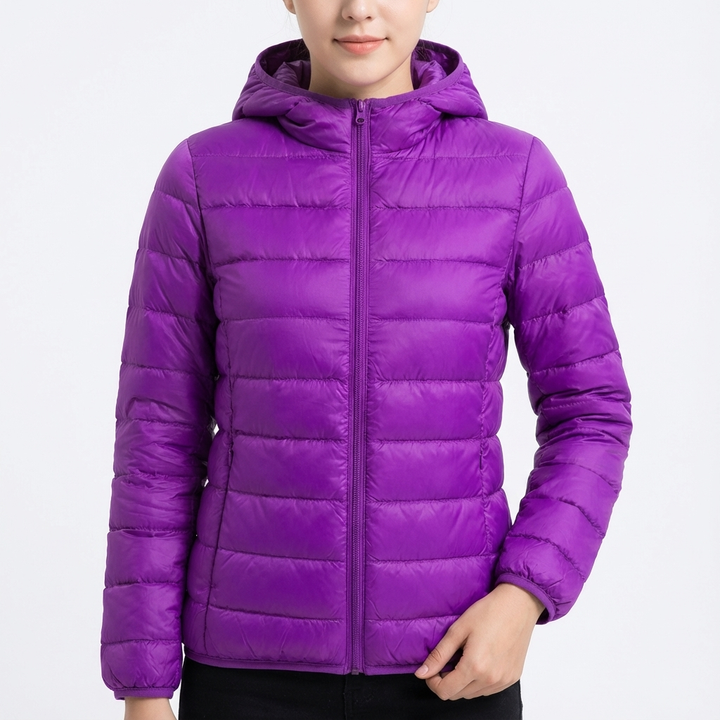 Angie | Chaqueta Acolchada Ligera con Capucha para Mujer