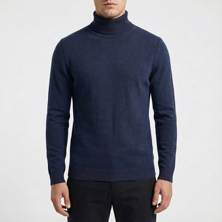 Archie | Maglione a Collo Alto Slim da Uomo