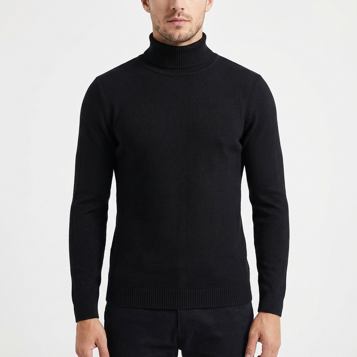 Archie | Maglione a Collo Alto Slim da Uomo