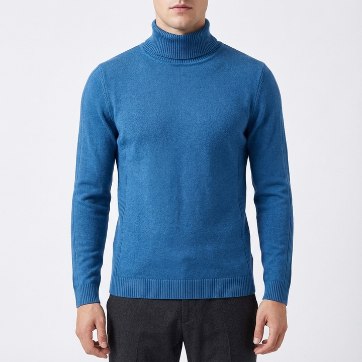 Archie | Maglione a Collo Alto Slim da Uomo