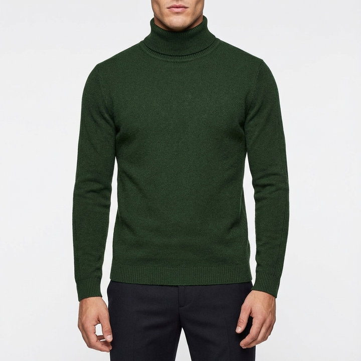 Archie | Maglione a Collo Alto Slim da Uomo