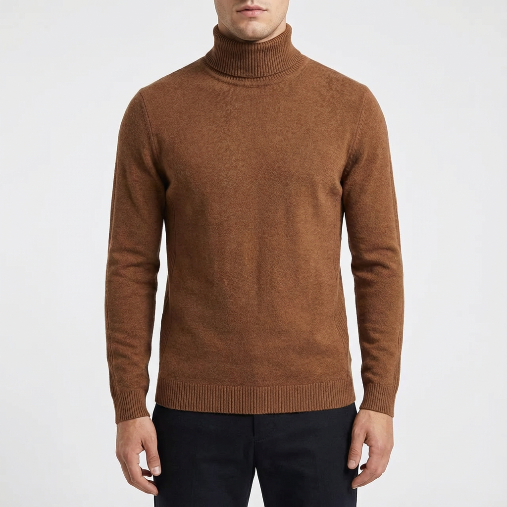 Archie | Maglione a Collo Alto Slim da Uomo