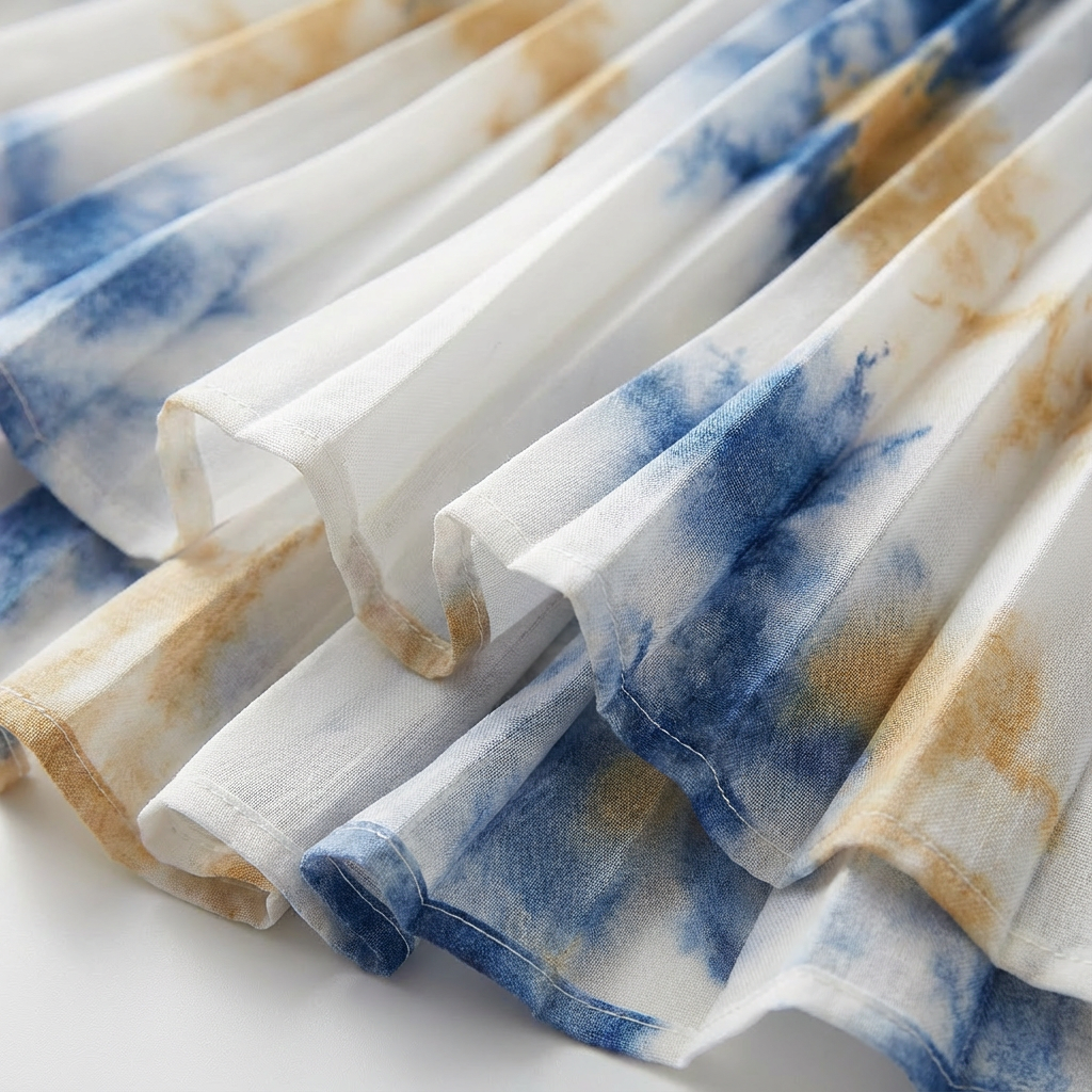 Ariel | Vestito midi bianco svasato senza maniche da donna