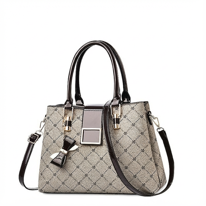 Ashley | Borsa a mano strutturata da donna con tracolla rimovibile - Borsa tote