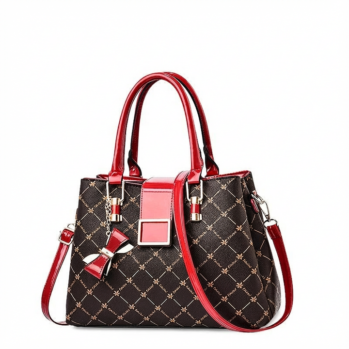 Ashley | Borsa a mano strutturata da donna con tracolla rimovibile - Borsa tote