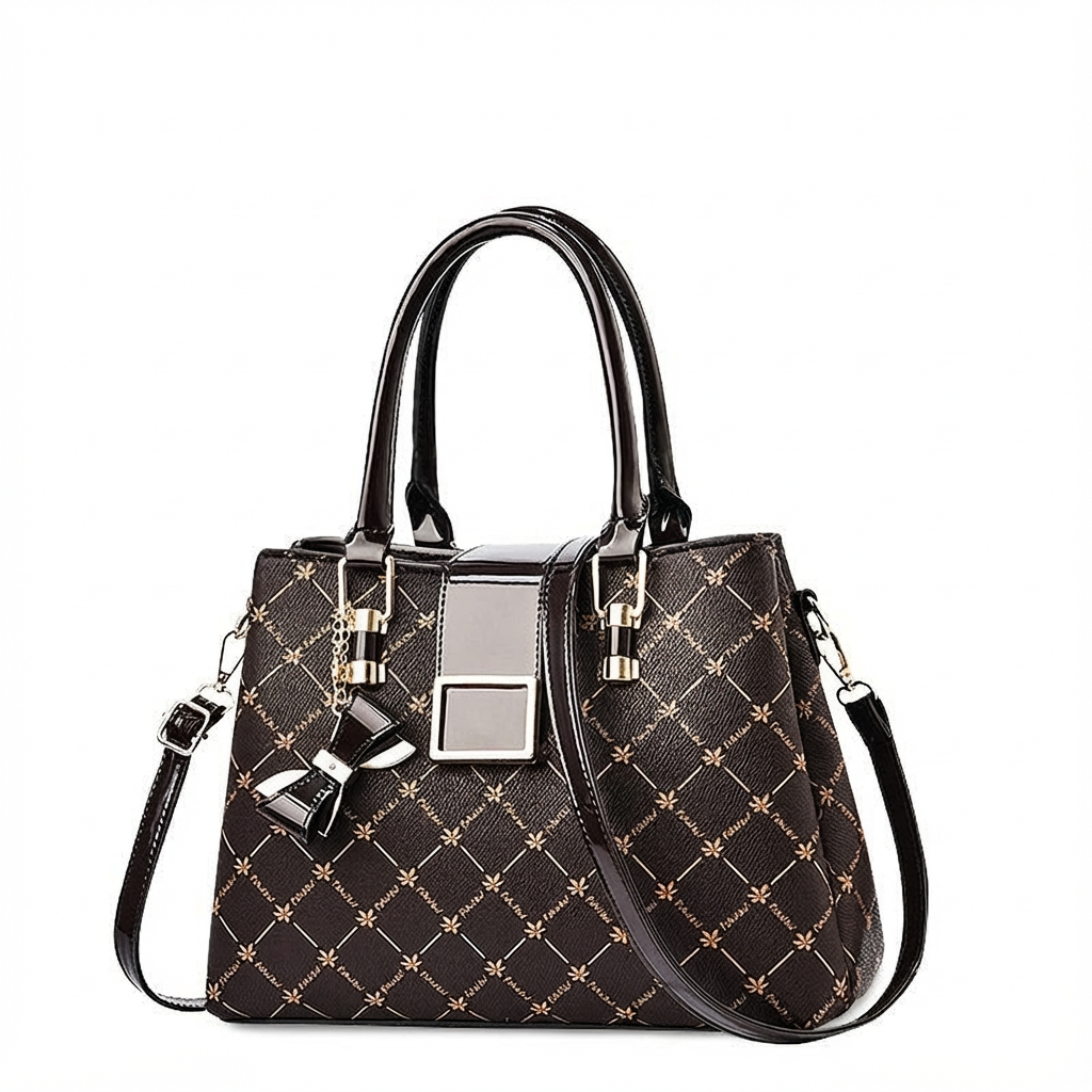 Ashley | Borsa a mano strutturata da donna con tracolla rimovibile - Borsa tote