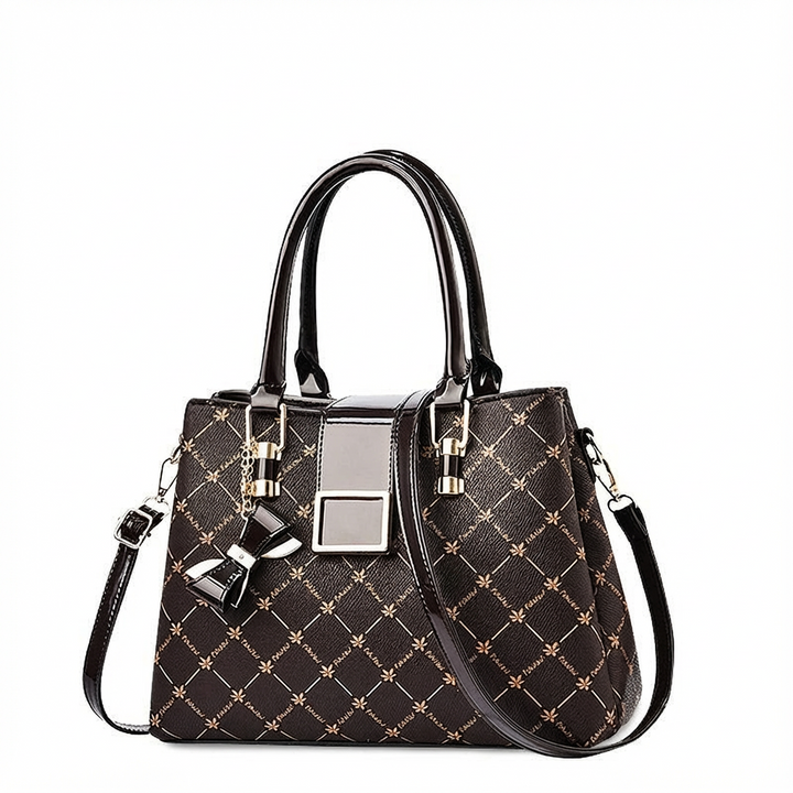 Ashley | Borsa a mano strutturata da donna con tracolla rimovibile - Borsa tote