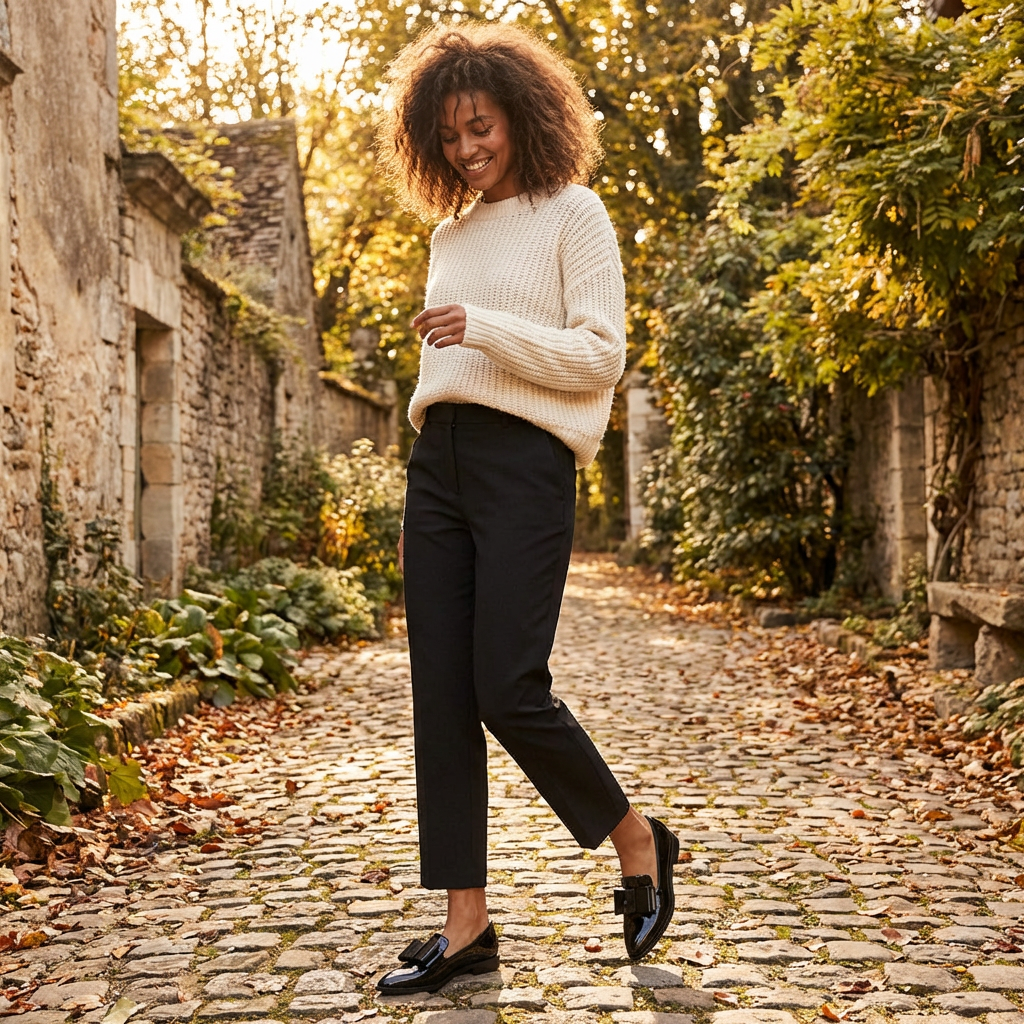 Aurora | Mocasini Eleganti da Donna con Fiocco