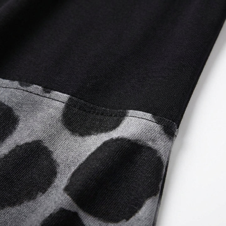 Berta | Vestito Midi Combinato Stampato Donna Casual