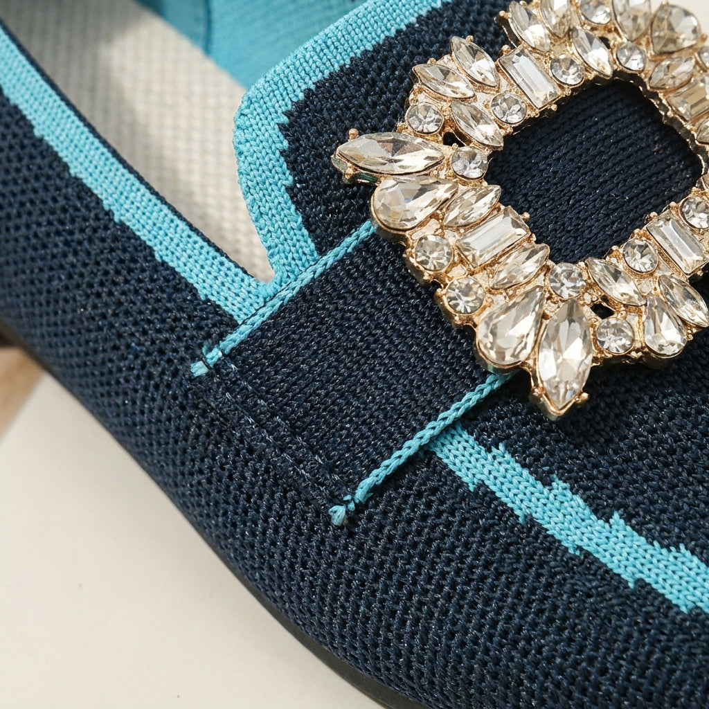 Blanca | Ballerine con Fibbia Gioiello Donna Chic