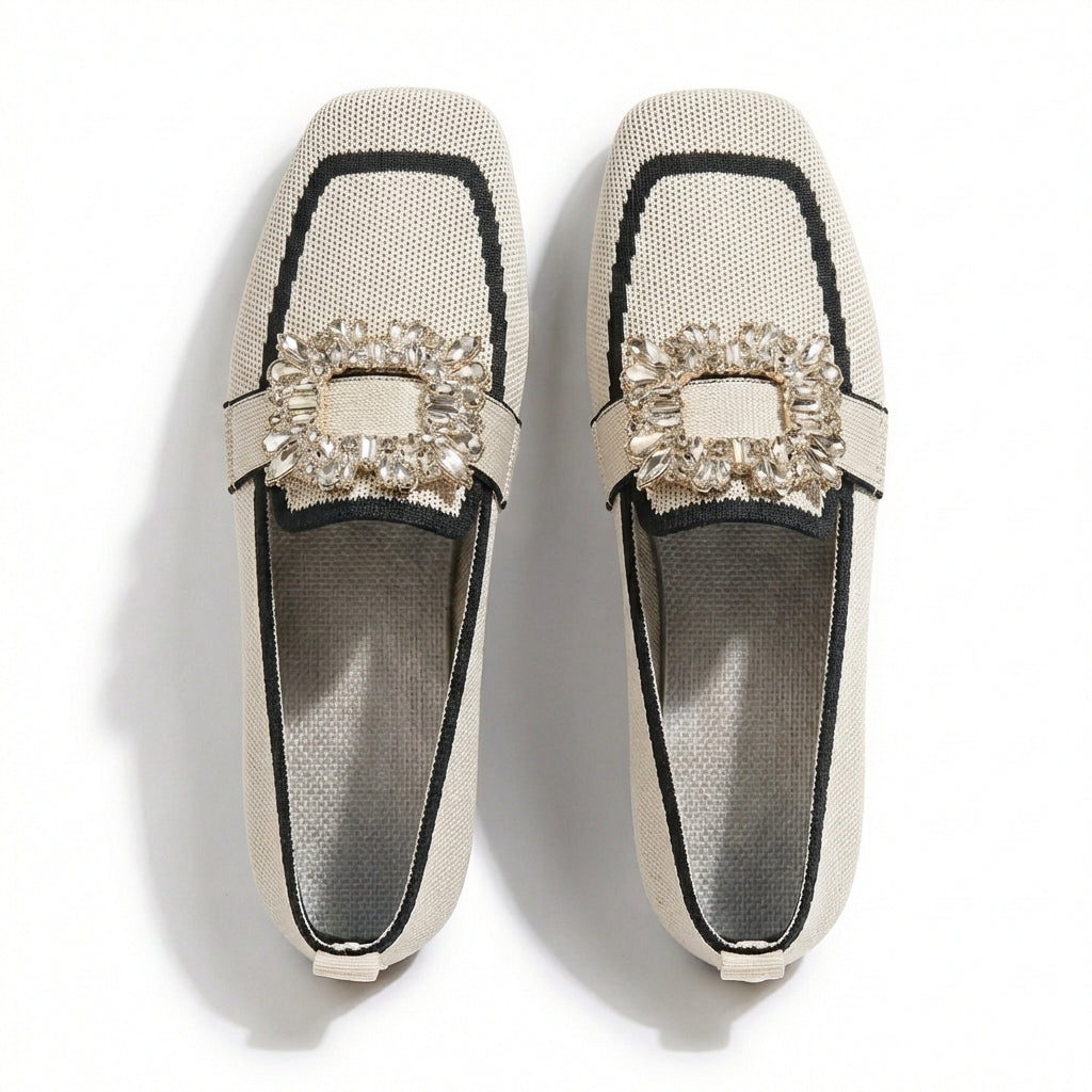 Blanca | Ballerine con Fibbia Gioiello Donna Chic