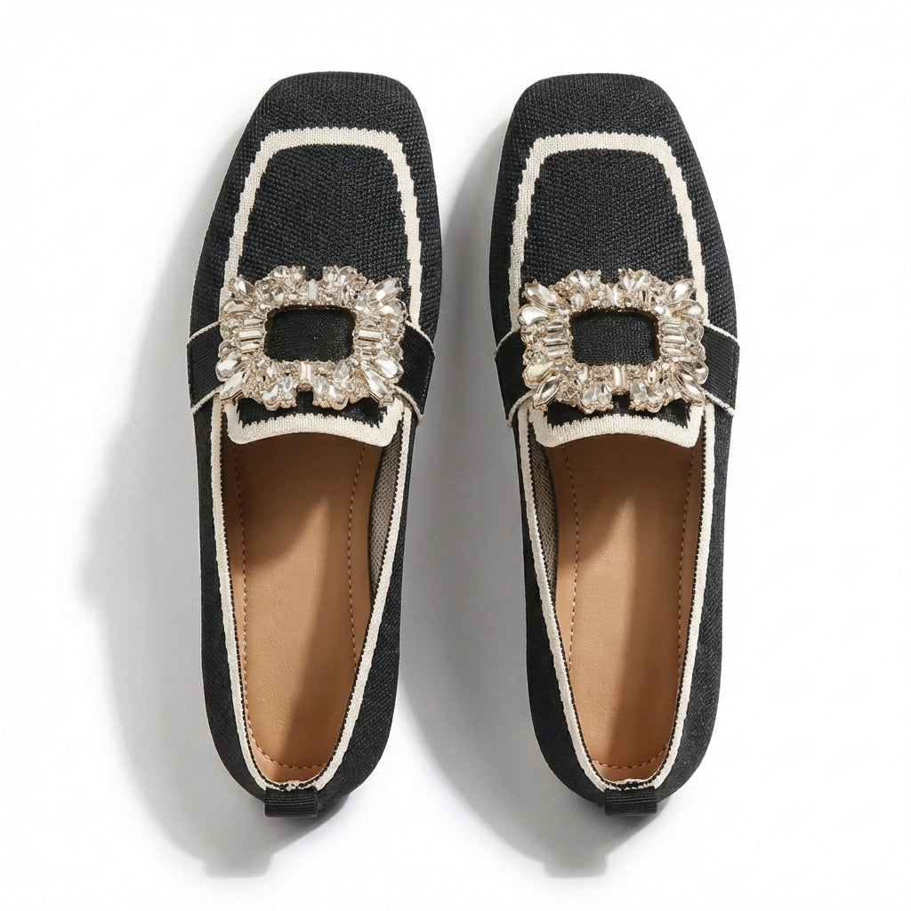 Blanca | Ballerine con Fibbia Gioiello Donna Chic