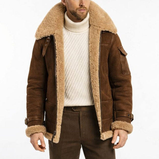 Brian | Giacca da Aviazione in Montone per Uomo