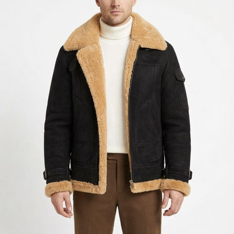 Brian | Giacca da Aviazione in Montone per Uomo