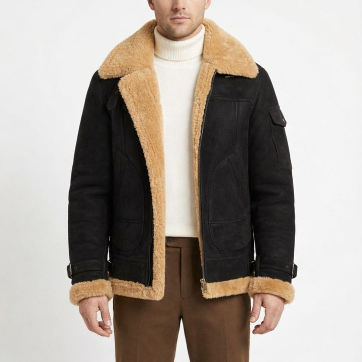 Brian | Giacca da Aviazione in Montone per Uomo