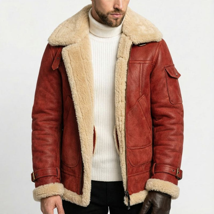 Brian | Giacca da Aviazione in Montone per Uomo