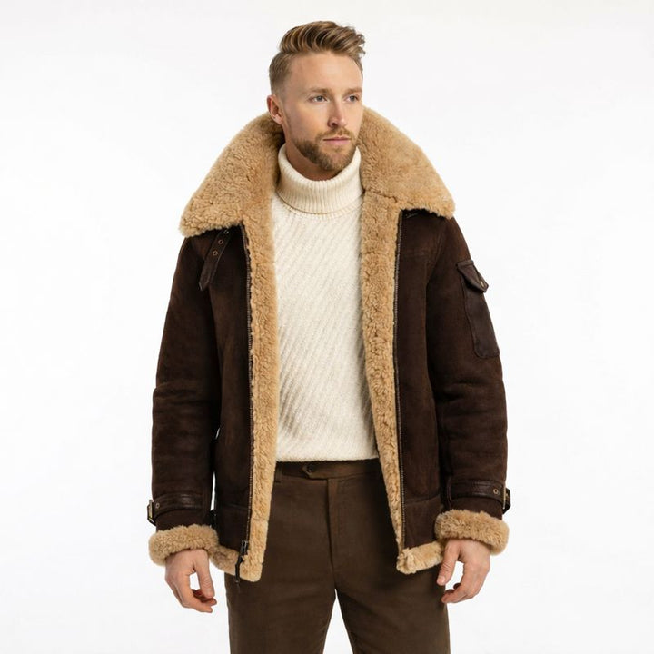 Brian | Giacca da Aviazione in Montone per Uomo