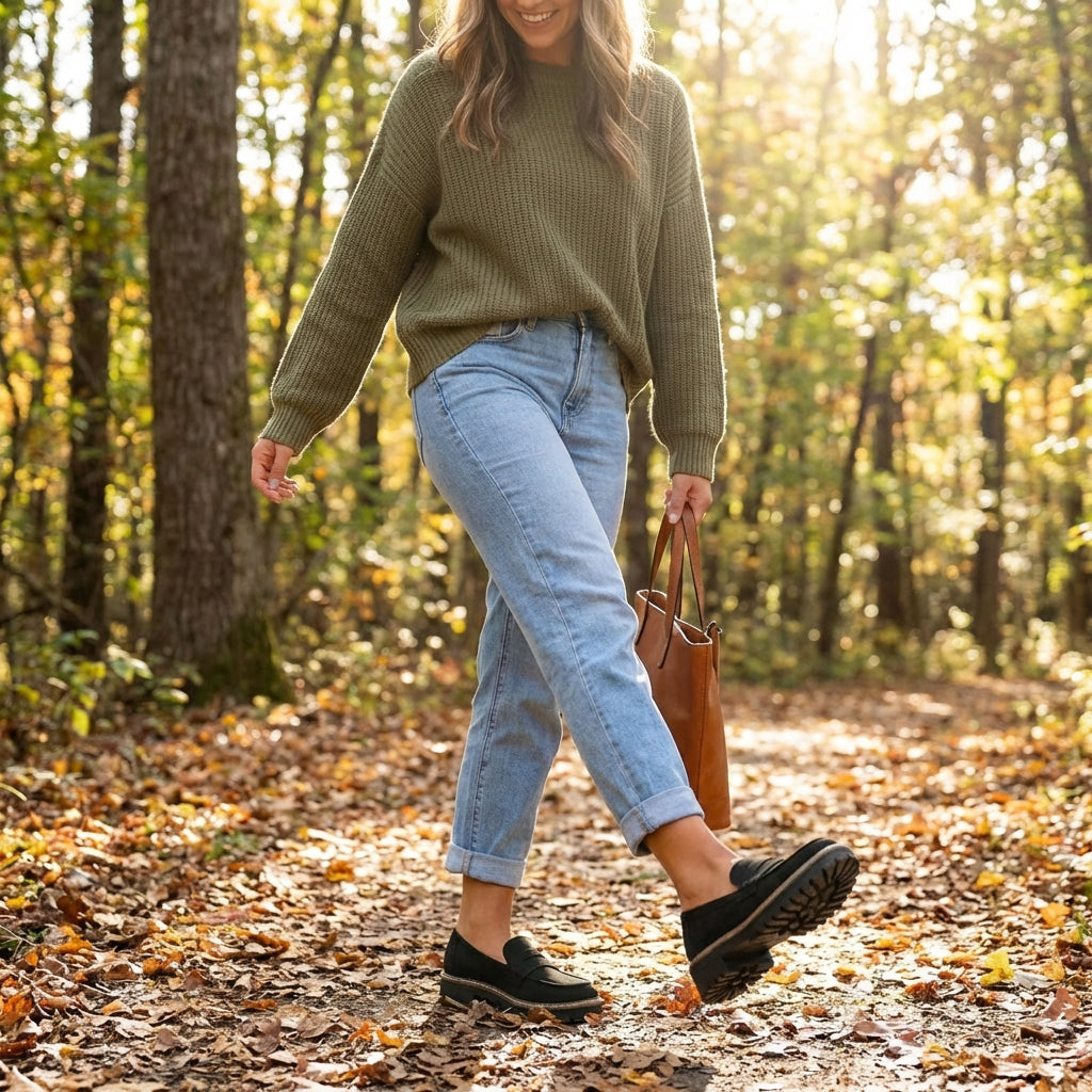 Candela | Mocassini Suola Track Donna Classici