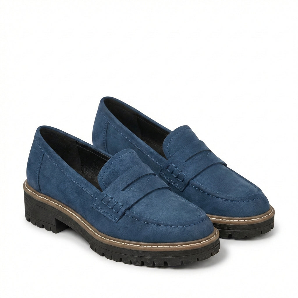 Candela | Mocassini Suola Track Donna Classici