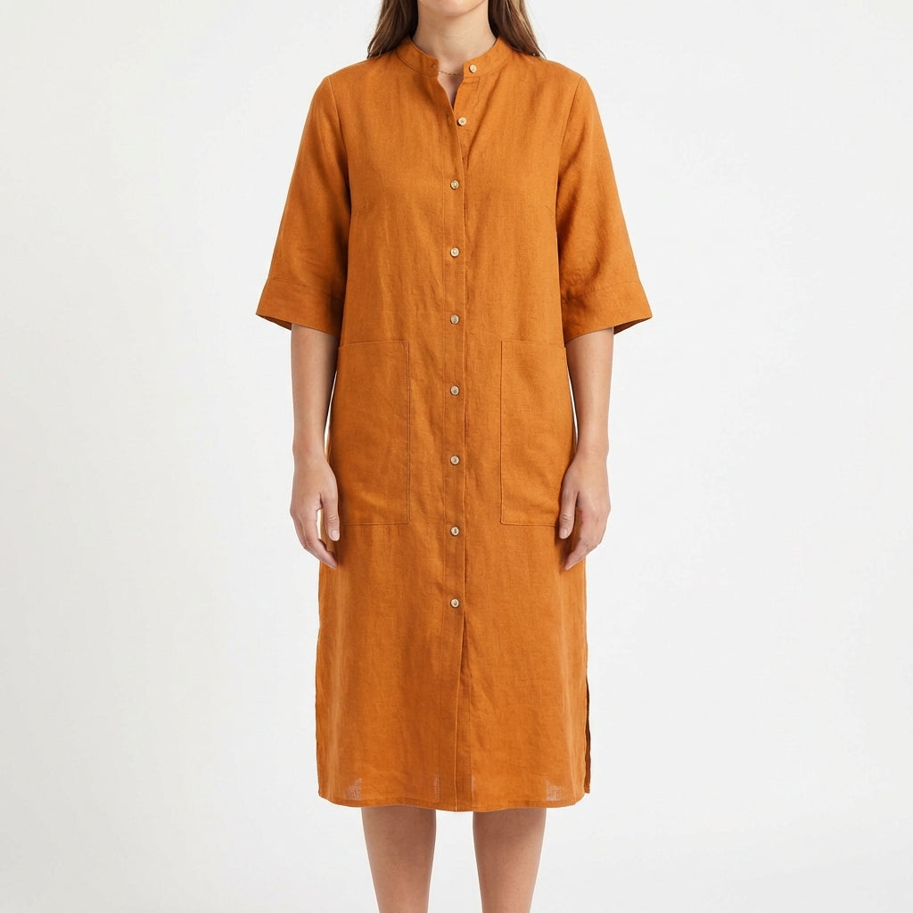 Candela | Abito camicia midi casual da donna