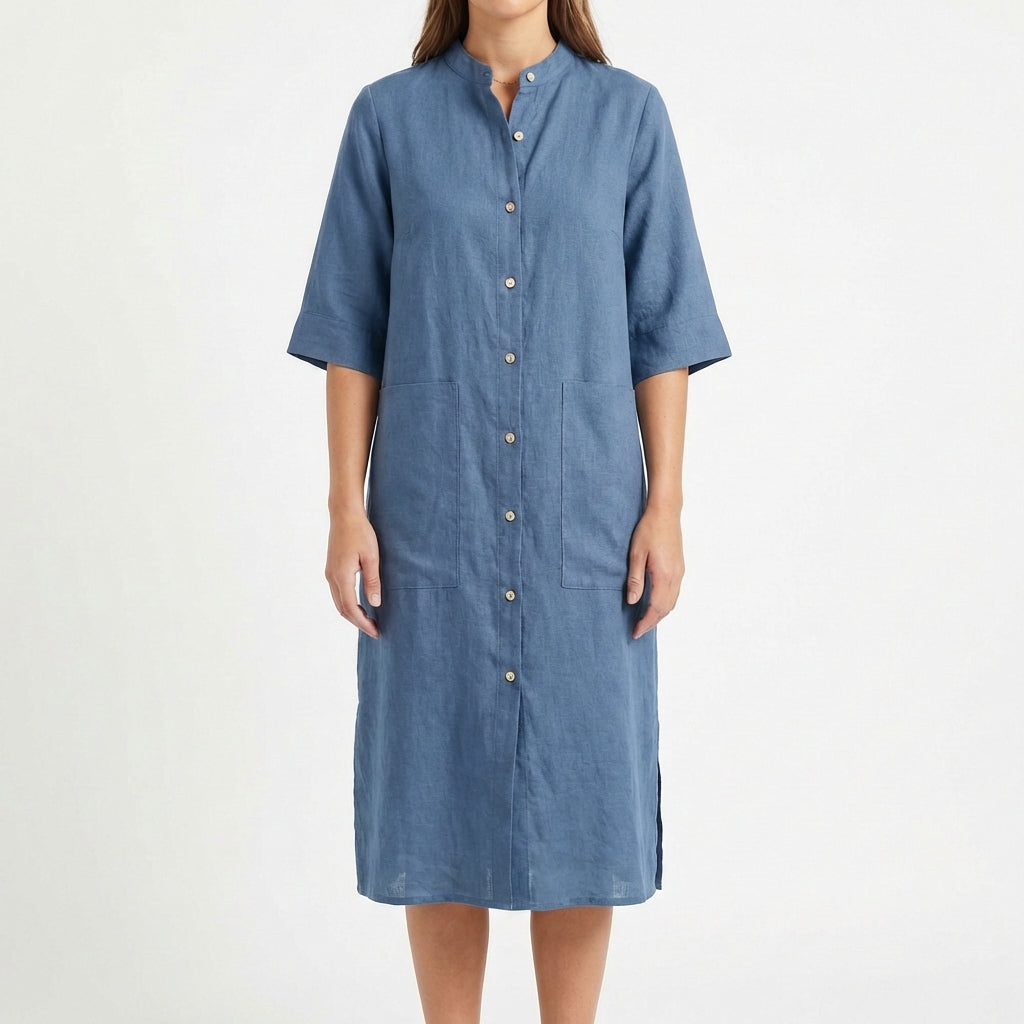 Candela | Abito camicia midi casual da donna