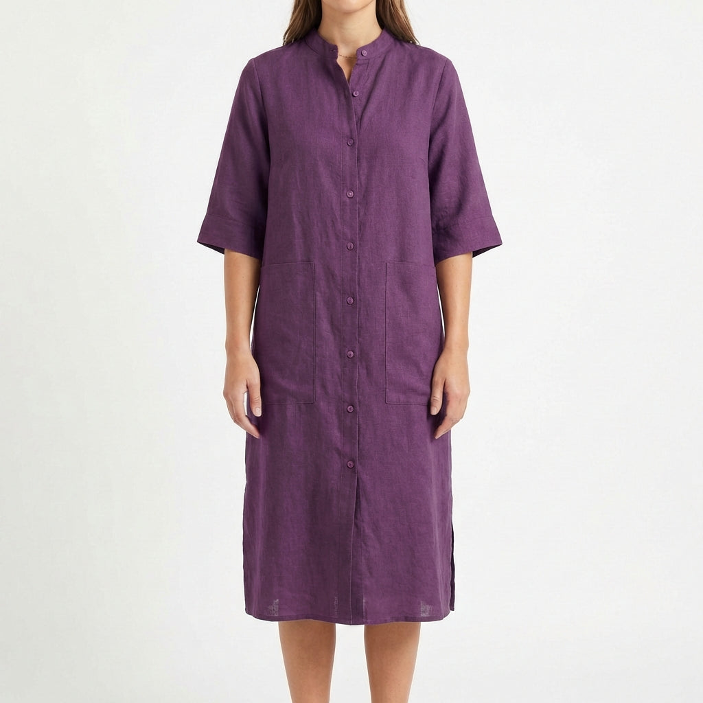 Candela | Abito camicia midi casual da donna