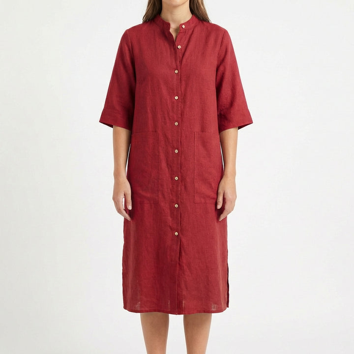 Candela | Abito camicia midi casual da donna