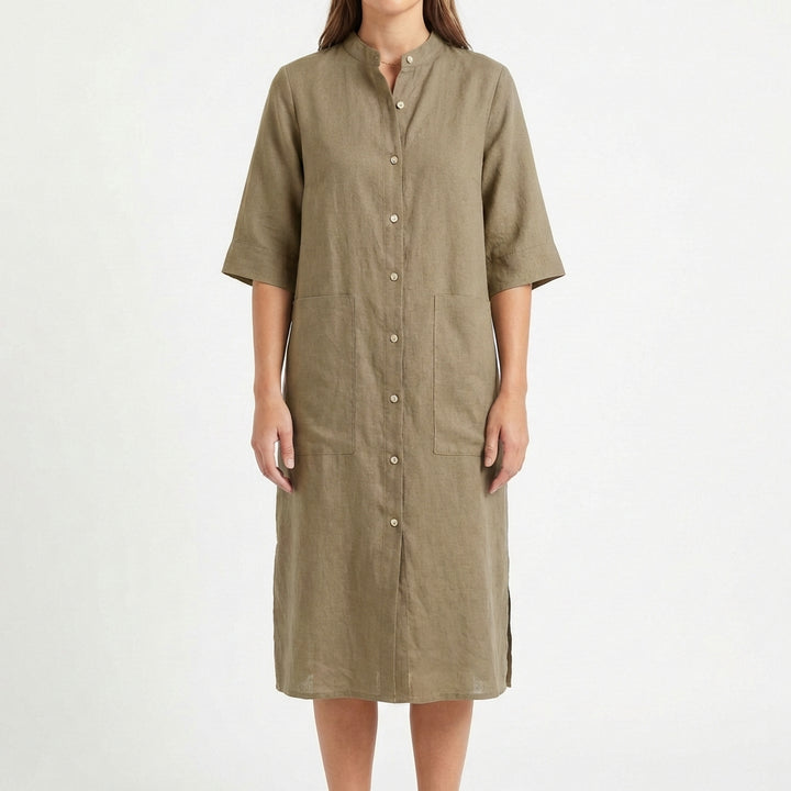 Candela | Abito camicia midi casual da donna