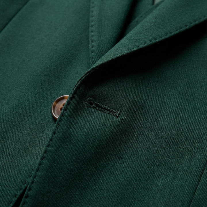 Carlos | Traje De Novio Hombre Con Chaleco Escote V Y Solapa De Muesca | Elegante