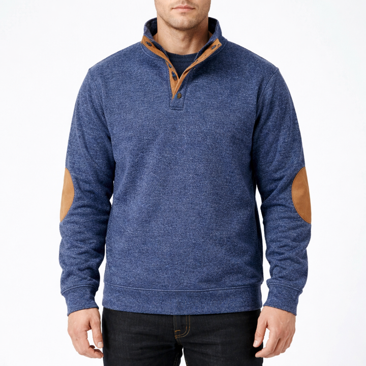 Carlton | Maglione da Uomo con Collo con Quarto Bottone