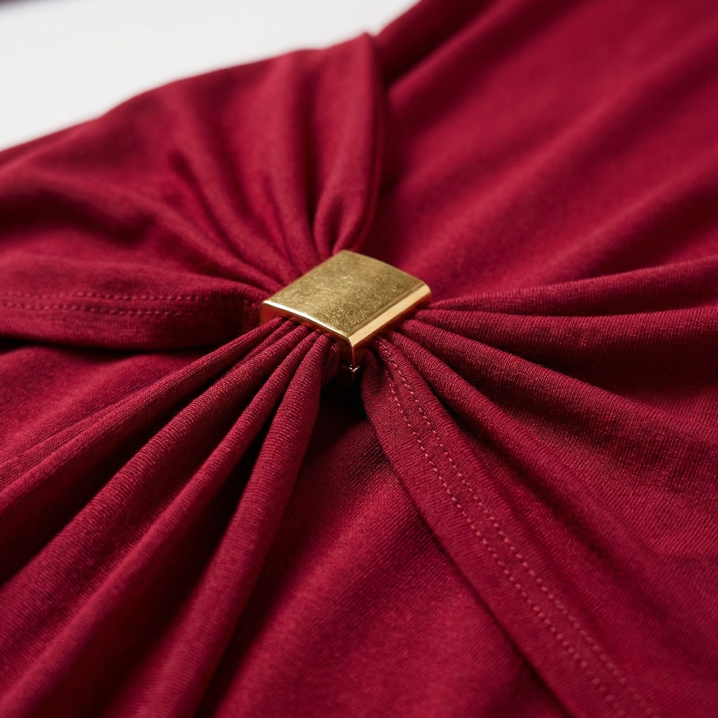 Carmen | Abito da Festa Donna con Spalle Scoperte e Dettaglio Annodato | Elegante