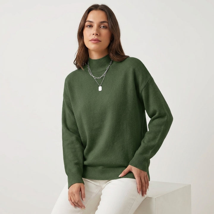 Celia | Jersey Cuello Perkins Suave Mujer