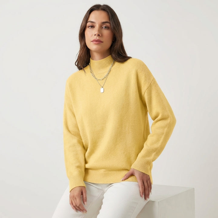 Celia | Jersey Cuello Perkins Suave Mujer